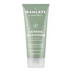 ManCave Caffeine Conditioner 200ml for Men, Encourage Healthy Hair Growth, Condition & Strengthen your hair with Natural Ingredients, Vegan Friendly, Tube made from Recycled Plastics, Made in England