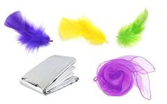 Baby Sensory Scarf Feathers And Foil Blanket Set The Baby Club Baby