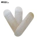 Easy People 3pack Semi-Pro SB-1 Skateboard Blank Decks (8.0') Natural for Complete Skateboard Deck