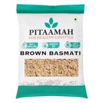 Pitaamah Brown Basmati Rice | 10kg Bag | Low GI Rice | Healthy & Aged Rice | Unpolished Rice | Direct From Farmers