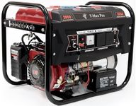 T-MAX Portable Petrol Generator 6000-WE ~ 3.0 KVA 8HP ~ Quiet Power Electric Key Start (Electric Key Start/Recoil Start)