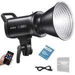 Godox SL100D LED Video Light 100W CRI96 TLCI97 5600K Daylight Balanced Continuous Output Lighting Studio Light, 8 FX Effects, APP Bluetooth Control, Bowens Mount