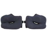 Arai Defiant-X Epure Cheek Pad Street Motorcycle Helmet Accessories - Black / 25mm