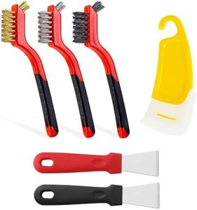 6 PCS Oven Cleaner, Oven Scraper, Hob Cleaner, Oven Cleaning Kit, for Cleaning Kitchens Microwaves Ovens and Stoves