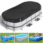 LXKCKJ Rectangular Pool Cover for A