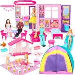 Style Shine Doll House Portable & F