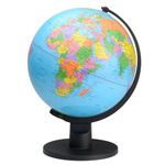 Toyrific Kids World Globe, Educational with Stand, 360 Degree Spin, Large, 25cm