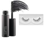 MAC Haute & Naughty Waterproof Curling Mascara and Eyelashes, Black, Waterproof Mascara with Smart Curl Brush for Voluminous Lashes (mascara + Eyelashes)