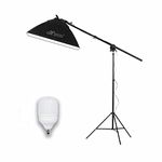 HIFFIN® SL50 TOP Professional Soft Led Photo & Video Light Softbox Lighting Kit for YouTube Videos Shooting, Studio Videography, Portrait Shooting, Product Photography, Studio Lights for Photography