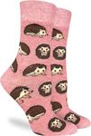 Good Luck Sock Women's Hedgehogs Socks, Adult