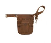 GARDENING TOOL BELT- Garden Tool Belt for Women & Men, Garden Tool Bag for Garden Tool Storage. Adjustable Waist Strap, Genuine Leather, Garden Tool Holder, Women's belt bag, Leather belt pouch