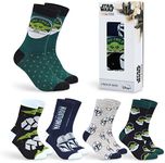 Disney Mens Socks Baby Yoda Crew So