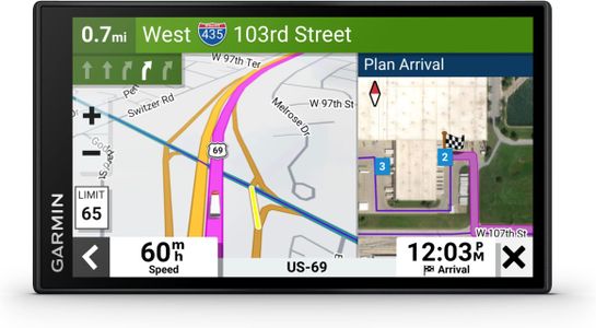Garmin dēzl LGV810 8" HGV GPS Sat Nav – EU Maps, Truck Routing, Live Traffic