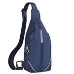 Waterfly Small Crossbody Sling Backpack Anti Theft Backpack for Traveling Chest Shoulder Bag