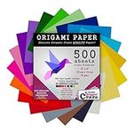 Origami Paper 500 Sheets Premium Qu