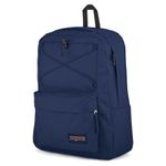 JanSport Flex Pack Backpack, 15 inch Padded Laptop Compartment, Navy (Blue)