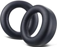 SOULWIT Protein Leather Earpads Cushions Replacement for Sony PlayStation 5 Pulse PS5 3D Wireless Headset, Ear Pads Cushions with Noise Isolation Foam