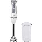 Braun House Hold mq5200 Hand Blender, Plastic, White/Grey