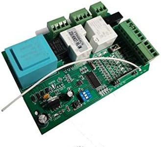 GATEXPERT Main Replacemet Control Board for Sliding Gate and Door Openers Security Electronic Main 110V/60Hz Circuit Board Universal