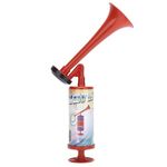 Stadium Horn, Manual Stadium Trumpet,Air Pressure Fanfare Air Horn Extreme Loud,Handheld Air Pump Loud Sound Hand Signal Horn for Sports,Air Horn,Football Fanfare Compressed Air Horn (Large size)