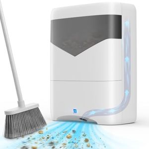 Purivanta Touchless Vacuum Automatic Dustpan, 22kPa Suction, Baggless