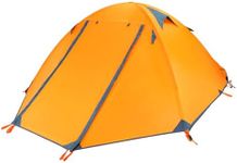 TRIWONDER 2 Person 4 Season Tent for Backpacking Camping Outdoor Waterproof Lightweight Hiking Tent (Orange)