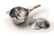 RSVP International Endurance Kitchen Tool Collection Stainless Steel Food Mill, 7.75" Diameter