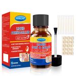 MYMULIKE Liquid for Corn removers, Corn Removers for feet Extra Strength, Fast Acting Foot Corn Remover, Foot Corn Pain Relief, 15ML Liquid with 15PCS Cushions 10PCS Swabs
