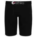 Ethika Men's Underwear are Antibacterial Comfortable Seamless and Breathable Nylon Trunk Pack of 3 Multicolour (in, Alpha, M, Black)