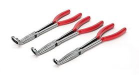 Titan 60776 3-Piece Long Nose Hose Grip Pliers Set