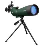 Svbony SV28 20-60x80 Spotting Scope with Tripod, Smartphone Adapter, Bak4 Prism FMC Optics Angled Spotting Scopes Monocular for Bird Watching, Target Shooting, Wildlife, Scenery