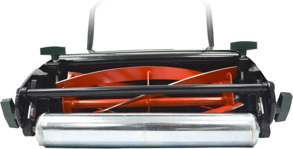 Webb Manual Hand Push Cylinder Lawnmower with Roller, 30cm, 18L Bag