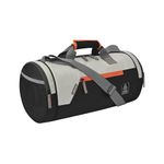 Gear Cross Training 22L Water Resistant Travel Duffle Bag/Gym Bag for Men/Women - Black Orange