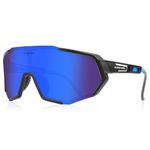 Queshark Kids Sunglasses Boys Girls 8-16, Polarised Sports Cycling Sunglasses, TR90 Frame UV400 Protection for Outdoor Activities