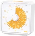 Conchstar 60 Minute Visual Timer for Kids, Countdown Timer for Classroom & Kitchen, Desk Timer for Study, Time Manager Tool for Kids with Fruit Pattern