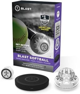 Blast Softball Swing Analyzer - Improve Your Swing at Every Level - Real-time Feedback, Swing Metrics, Video Capture Highlights, Track Performance (GEN3 sensor)