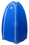 Homecute Foldable Portable Pop-Up Cloth Changing Tent Or Toilet Tent For Camping Hiking And Picnic Length:84 Cm/2.7 Ft X Width: 84 Cm/2.7 Ft X Height:168 Cm/5.5 Ft. (Blue) - Polyester