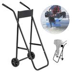 Boat Motor Stand Portable Folding Steel Outboard Motor Stand Cart Dolly with Wheel Enginee Carrier