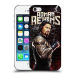 Head Case Designs Officially Licensed WWE Roman Reigns Superstars Soft Gel Case Compatible With Apple iPhone 5 / iPhone 5s / iPhone SE 2016