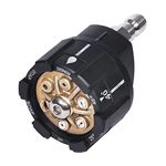YAMATIC Pressure Washer Nozzle, 6-in-1 Quick Changeover & Easy Adjustable, Power Washer Tips with 1/4 inch Quick Connect, Max 4000PSI & 4.0GPM
