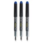 Pilot Varsity Disposable Fountain Pens, Blue Ink, Medium Point, Pack of 3