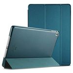 ProCase Smart Case for iPad Air 2 2014 A1566 A1567, Ultra Slim Lightweight Stand with Translucent Frosted Back Cover -Teal