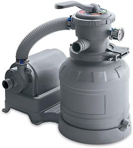 Funsicle 10in Sand Filter Pump for Above Ground Pools, 1100 GPH Flow Rate