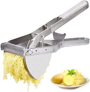 Potato Ricer, CUGLB Food-Grade Ricer Potato Masher, Stainless Steel Potato Press Manual Masher for Creamy Mashed Potatoes and Juice