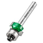 Trend CraftPro Guided Rounded Over Router Cutter Bit, 1/4 Inch Shank, 2mm Radius and 9.5mm Cut Length, Tungsten Carbide Tipped, C074CX1/4TC