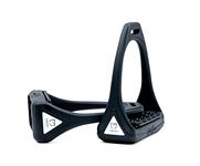 Compositi Reflex Plastic Stirrups Flexible Wide Tread, Reflex Stirrups Black/Black