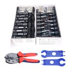 Kenbrook Solar MC4 Wire Connector with MC4 Crimping Tool & Spanner for Solar Panels (50 Set + Tool Set)