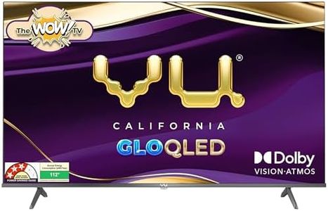 VU 108cm (43 inches) GloQLED Series 4K QLED Smart Google TV 43GLOQLED25