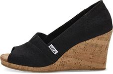 TOMS womens Classic Espadrille Wedg