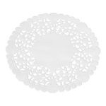 The Baker Celebrations White Round Paper Lace Doilies (Pack of 100) Made in Canada (4-inch)